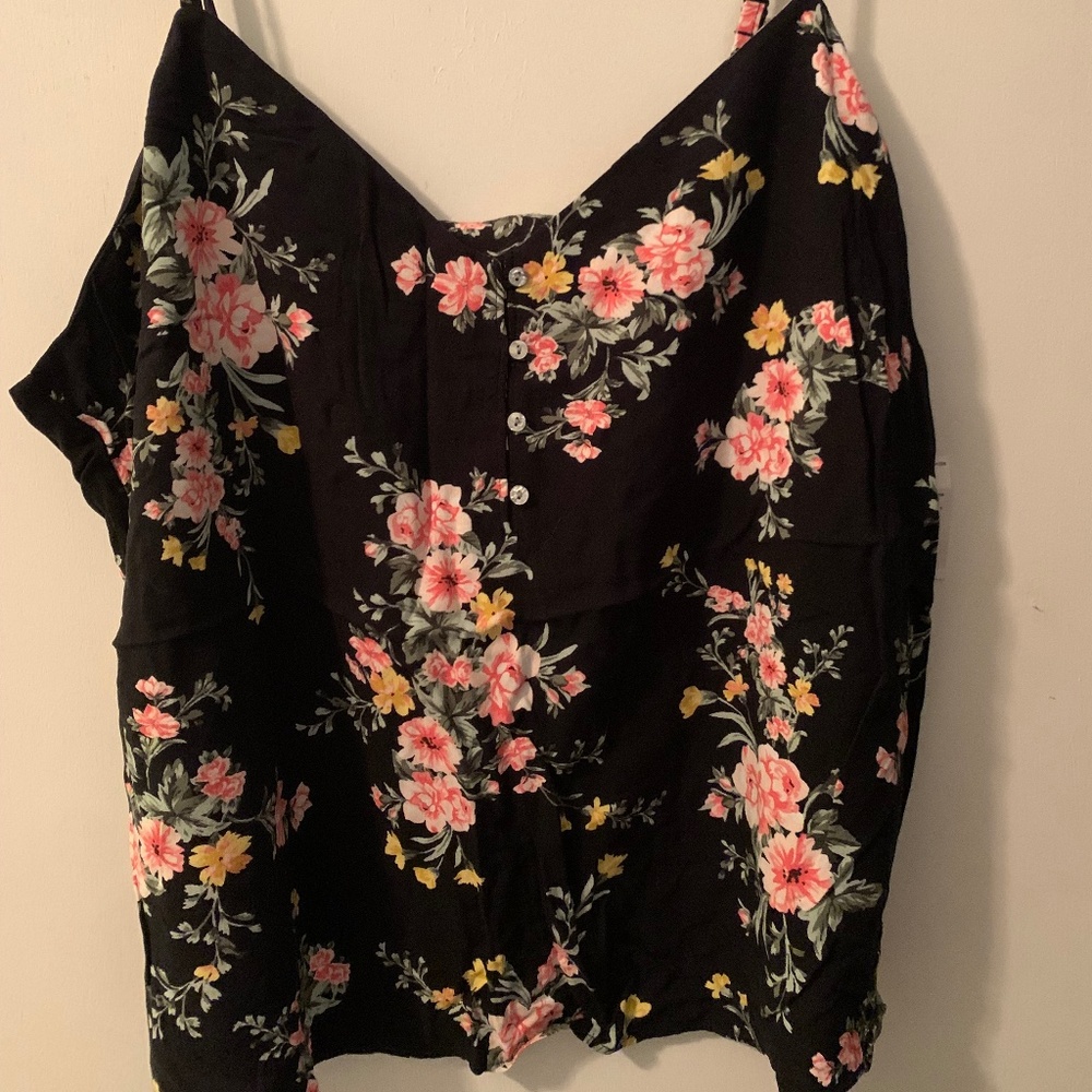Floral Spaghetti Strap Camisole